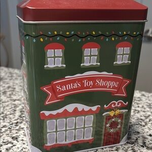 Santa's Toy Shoppe Tin NEW FINAL SALE